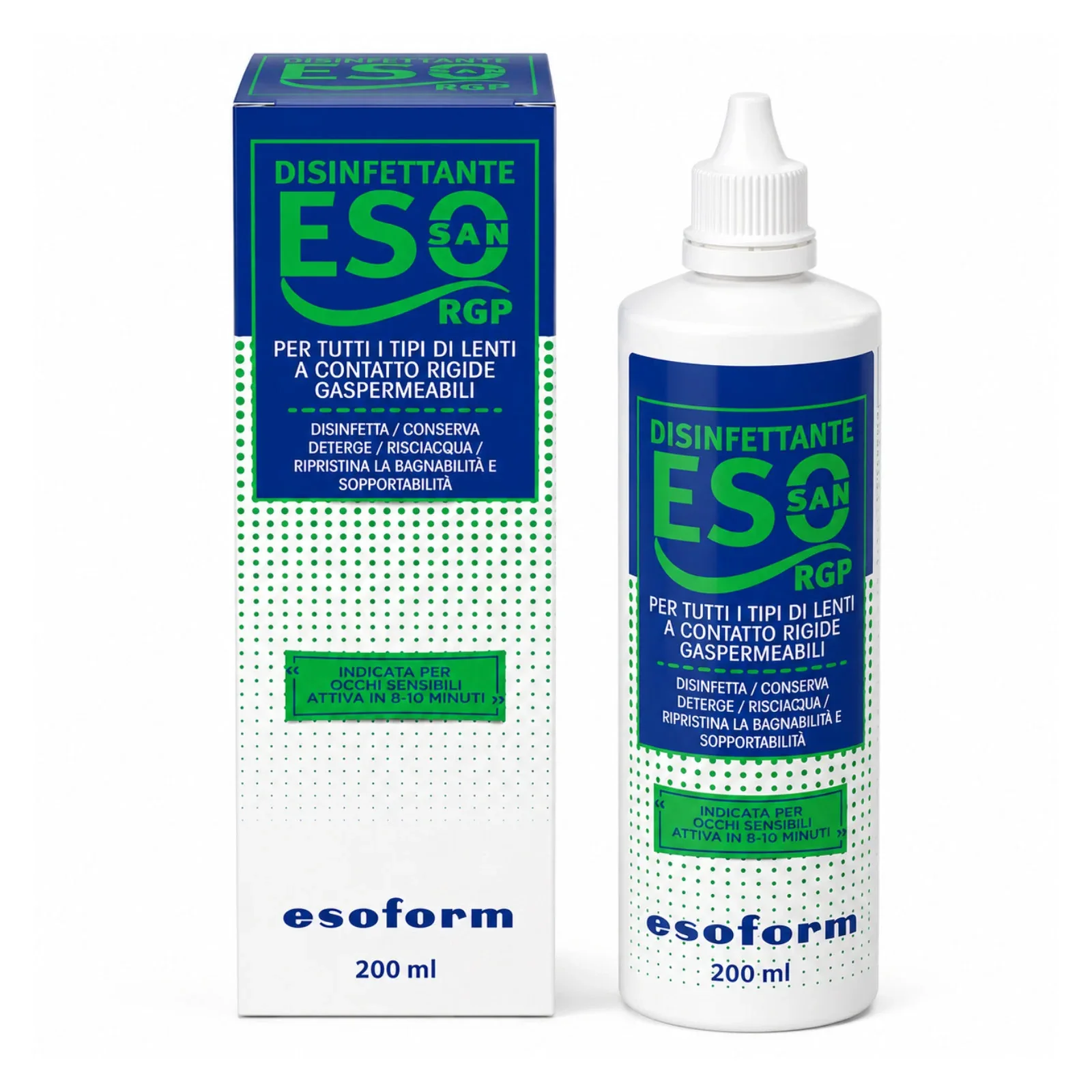 ESO SAN RGP 200 ml – Solution pour lentilles rigides
