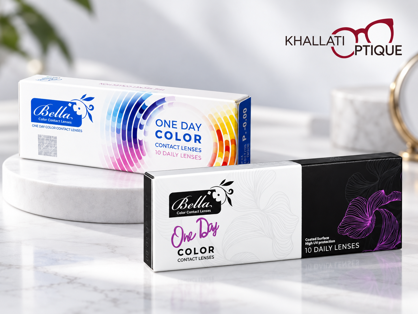 Bella One Day Color – Lentilles de couleur journalières (10 lentilles)